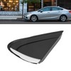 Exterior Side Pillar Molding Black Sleek Smooth Pillar Trim Corner