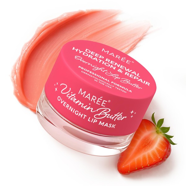 MAREE Lip Moisturizer - Lip Mask Overnight - Moisturizing Lips