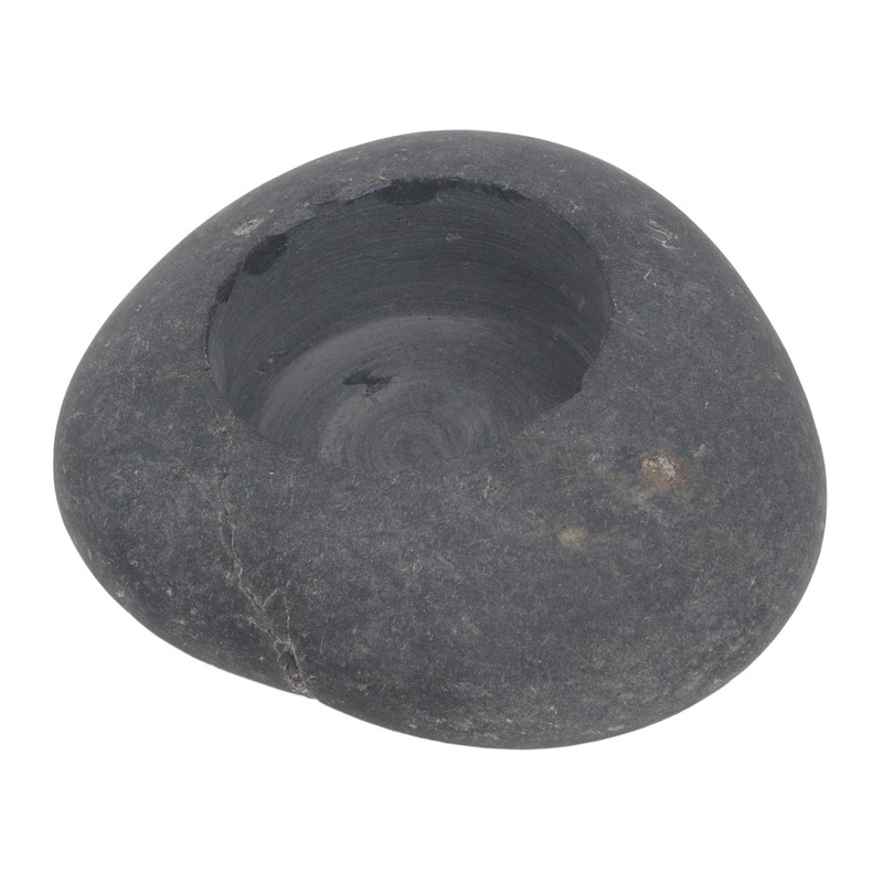 Pebble Candle Holder Handmade Decorative Stone Tealight Candle Holder for
