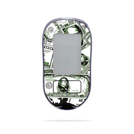 MightySkins Skin Compatible with Accu-Chek Aviva Plus - Phat Cash | Protective, Durable, and Unique Vinyl Decal wrap Cover | Easy to Apply, Remove, and Change Styles | Made in The USA