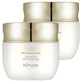 Isa Knox Turnover 28 Advanced Rich Cleansing Cream, 200ml, 2 pieces / 이자녹스 턴오버 28 어드밴스드 리치 클렌징 크림, 200ml, 2개