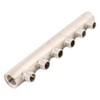 GOGOUP Shower Water Manifold G3/4" Inlet with G1/2" Outlet 7-Way