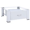 Matalde Washing Machine Pedestal with Drawer White