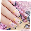 TOVINANNA 9 Boxes Nail Art Charm Set Rivet Nail Decor