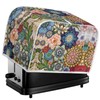JEOCODY Bright Blossoms Toaster Covers 2 Slice Wide Slot Dustproof