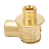 Quick Engine Oil Drain Valve M14‑1.25 Brass Stainless Steel with