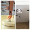WANLIAN-Powerful Suction Cup Glass Mirror Door Handle, Refrigerator Drawer Bathroom