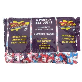 Zotz Assorted Sour Fizzing Candy, 5 lbs. ~ YANKEETRADERS® ~ FREE SHIPPING