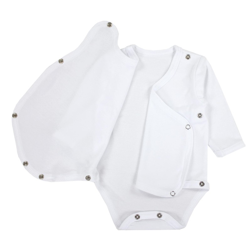 TupTam Baby’s Unisex Long-Sleeved Body Wrap - Print / Plain