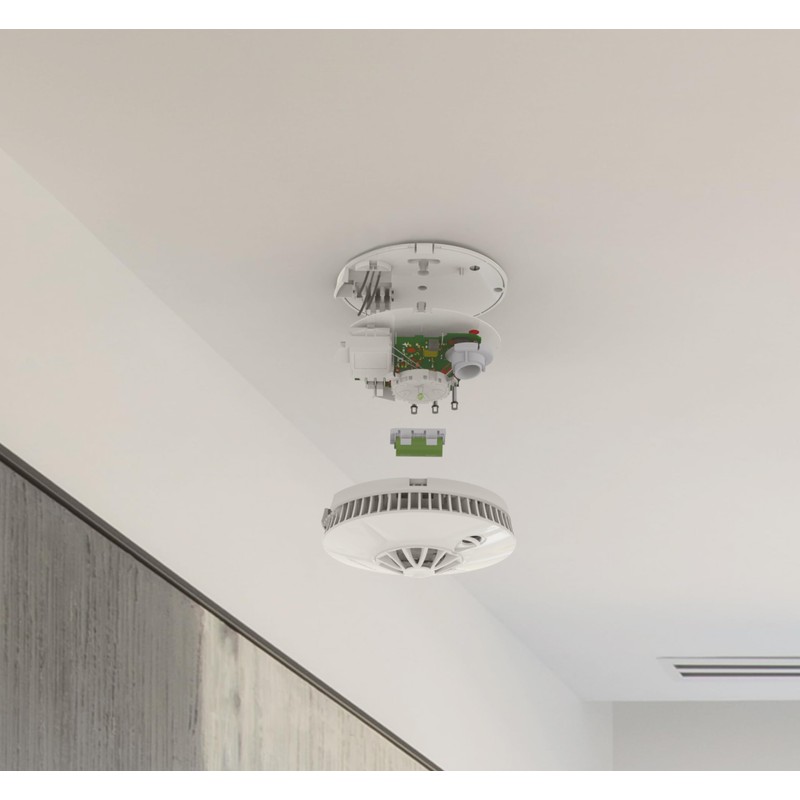 FireAngel Pro Connected Smart Kitchen Heat Alarm, Mains Powered with