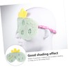 LALAFINA 1pc Cartoon Breathable Sleep Mask Plush Eye Cover for