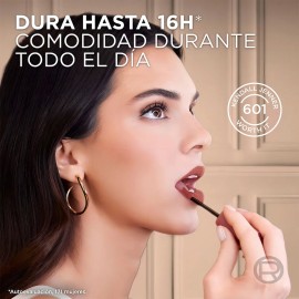 Labial Líquido Mate L'Oréal Paris Infaillible Le Matte Resistance – Worth It Medium 635 – Larga Duración y A Prueba de Agua