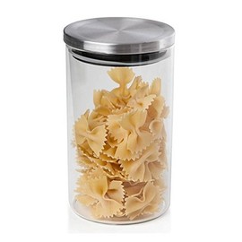 sabichi 1200ML Stainless Steel LID JAR, Silver, 18 x 10.4 x 10.4 cm