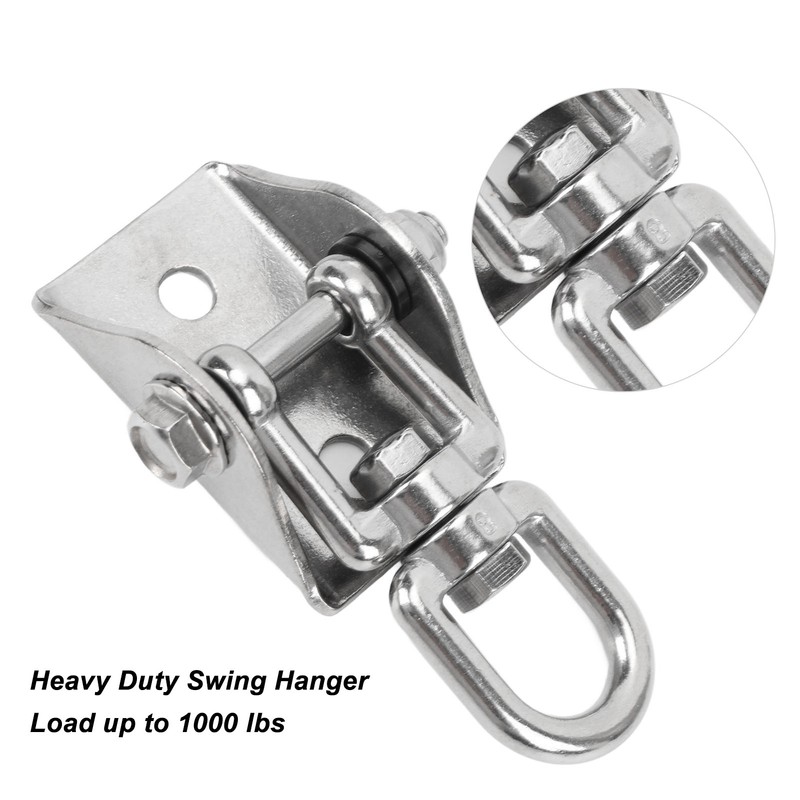 Heavy Duty 360 Degree Swivel Swing Hanger Stainless Steel Swing