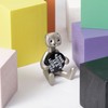 PEUTIER Cute Robot Statue, Funny Robot Statue Decor Cute Tiny