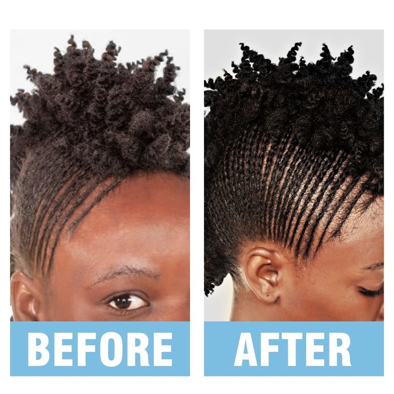 No-Water Braid Shampoo for Locs, Twists, Weaves - Rinse-Free, Dreadlock