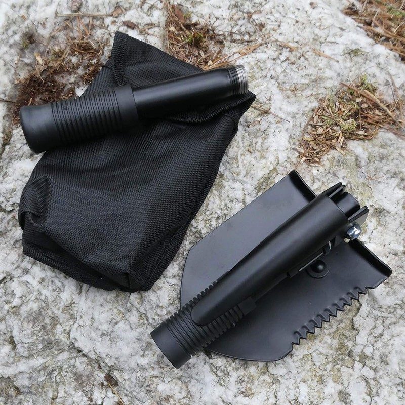 Herbertz Folding Shovel Black