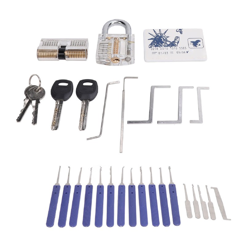 Rustproof Lock Set Stainless Steel Hanging Lock with Keys Outdoor