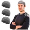 WRELS 3 Pieces Cooling Helmet Liner Skull Cap for Men