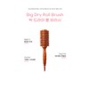 Tulip Hair Hair Comb Big Dry Roll Brush Mega MEGA