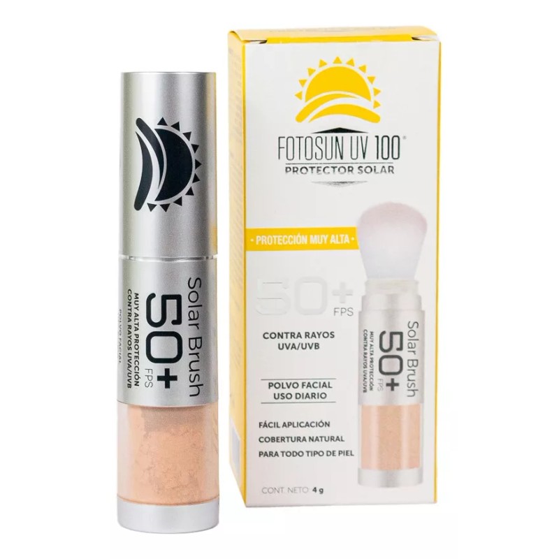 Fotosun UV 100 Protector Solar En Polvo Con Brocha Fotosun