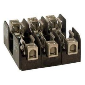 Mersen 20608R Amp-Trap 2000 SmartSpot Time-Delay/Class RK1 Fuse Block with Box Connector, 250V, 31-60 Ampere, 3 Pole