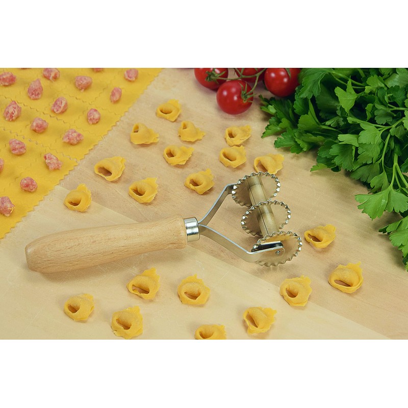 ELETTRO CENTER Art.16 2-Way Stainless Steel Cookie Cutter Brown