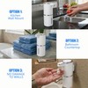 ZLPTEAM 2-Pack Automatic Foam Soap Dispenser – USB Rechargeable Smart
