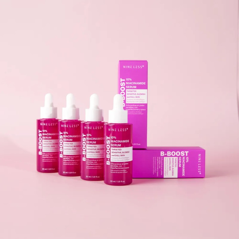 Sérum Nineless B-Boost Niacinamida 10% Sin Parabenos Hipoalergénico 30ml