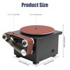 AGULIUM 6-Inch Mini Disc Sander, 7 Speed Adjustable Bench Belt