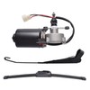 Silscvtt 12V Electric Windshield Wiper Motor Hard Coated Kit Replacement