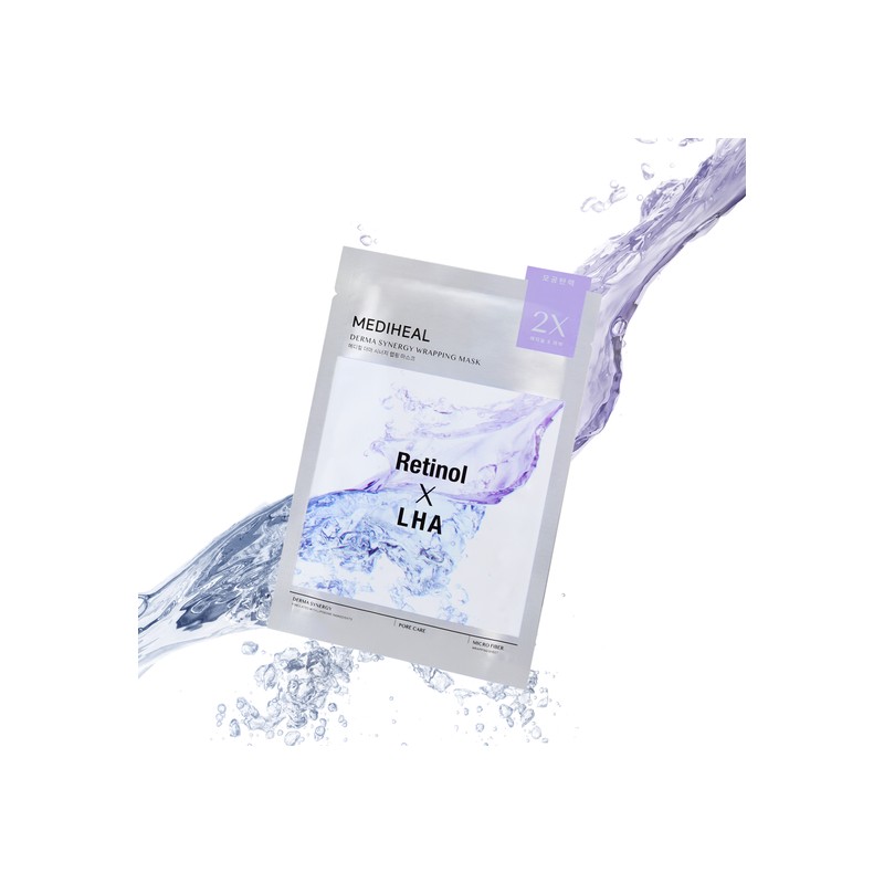 Mediheal (Retinol x LaHA) Derma Synergy Wrapping Mask Pore Tightening