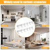 WYYFXY® Pack of 2 Kitchen Hook Rack, Stainless Steel Coat