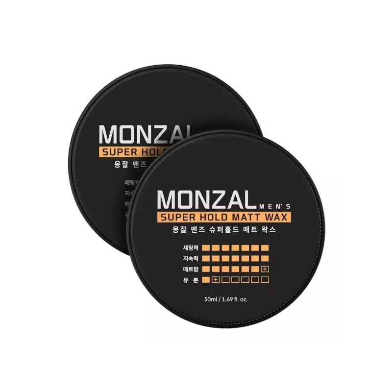 Monjal 허성범 PICK 몽잘 맨즈 왁스 남자 헤어스타일링 크림 매트