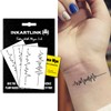 INKARTLINK Semi Permanent Tattoos, 3 Sheets of Small Temporary Tattoos,