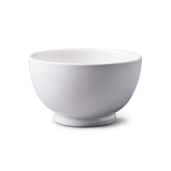 WM Bartleet & Sons 1750 T202 Traditional Porcelain Individual Soup, Cereal, Rice, Noodle, Salad Bowl, 14cm – White