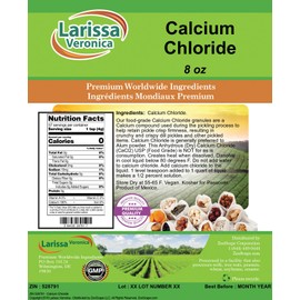 Calcium Chloride (8 oz, ZIN: 528791) - 2 Pack