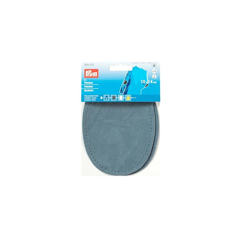Prym Iron-On Patch Imitation Suede 929379 Light Blue