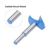 MACHSWON 2PCS Forstner Drill Bits Tungsten Carbide Wood Hole Saw