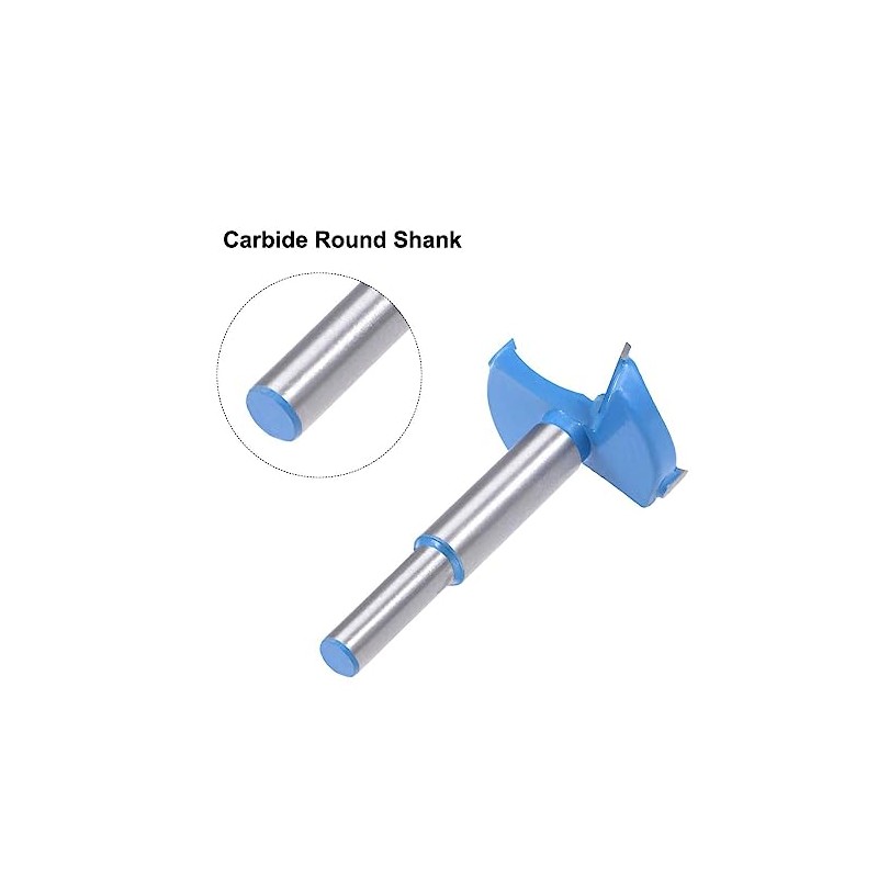 MACHSWON 2PCS Forstner Drill Bits Tungsten Carbide Wood Hole Saw
