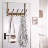 Dseap Over The Door Hook Hanger - 5 Tri Hooks,