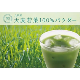 Healthy Wild Grass Tea Center, Made in Japan, 100% Barley Grass Leaves, Powder