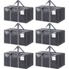 6 Pack Extra Heavy Duty Large Moving Bags with Strong