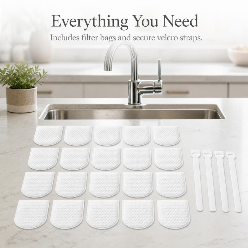 Filtro para Grifo Cocina, Alta nsidad, 60 bolsas + 10