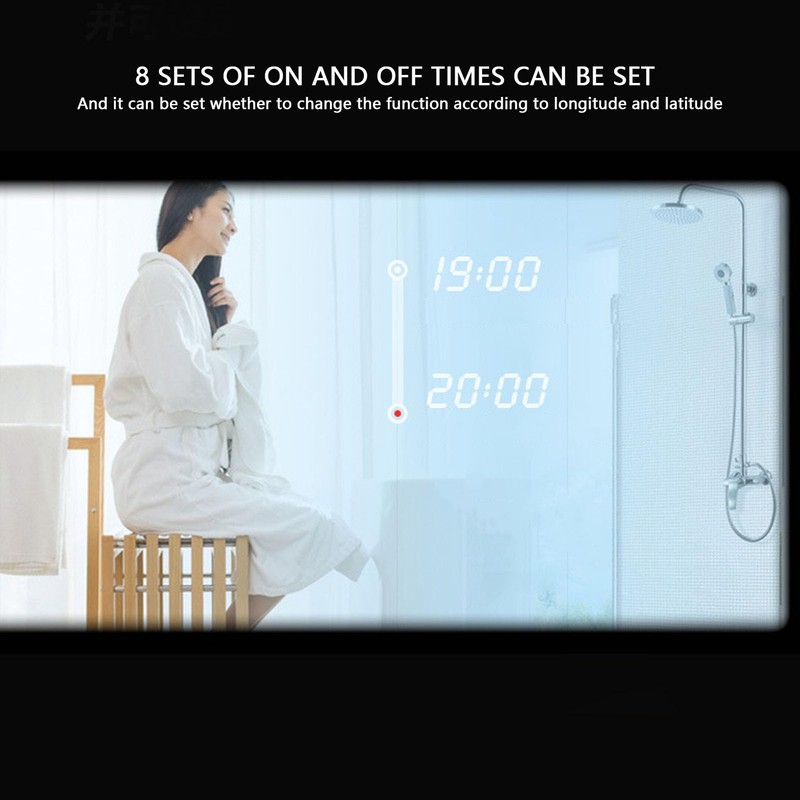 Pool Pump Timer, Water Proof Timer Box with 7 Day