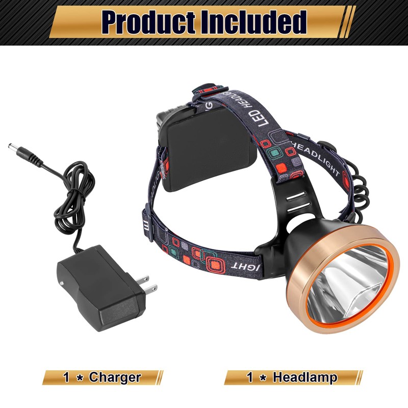 Hunting friends LED Rechargeable Headlamp Spotlight Headlight Waterproof Head Flashlight