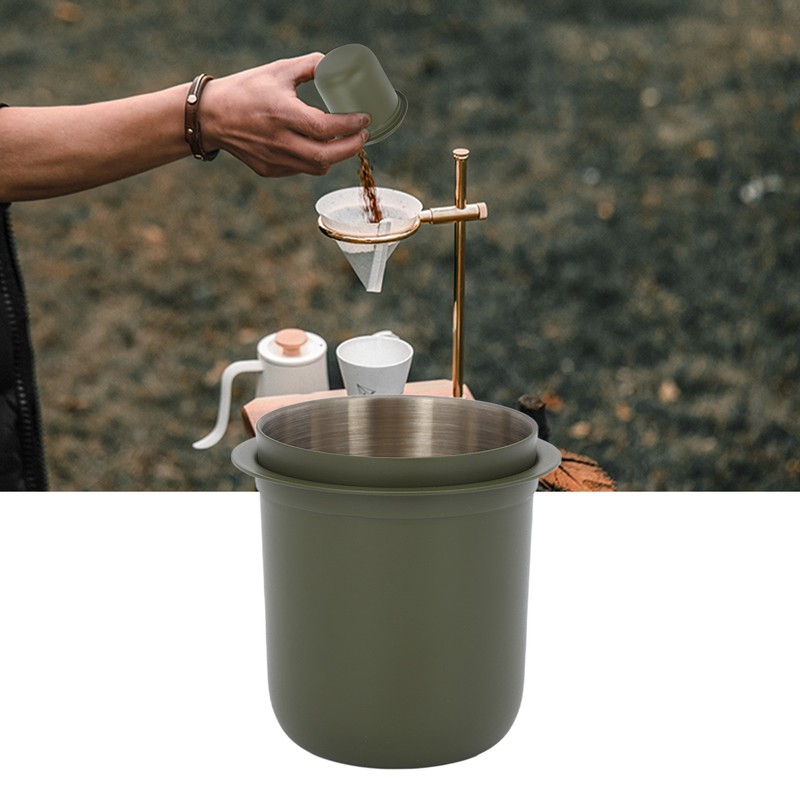 Dosing Cup 150ml 58mm Hands Free Stainless Steel Universal Inverted