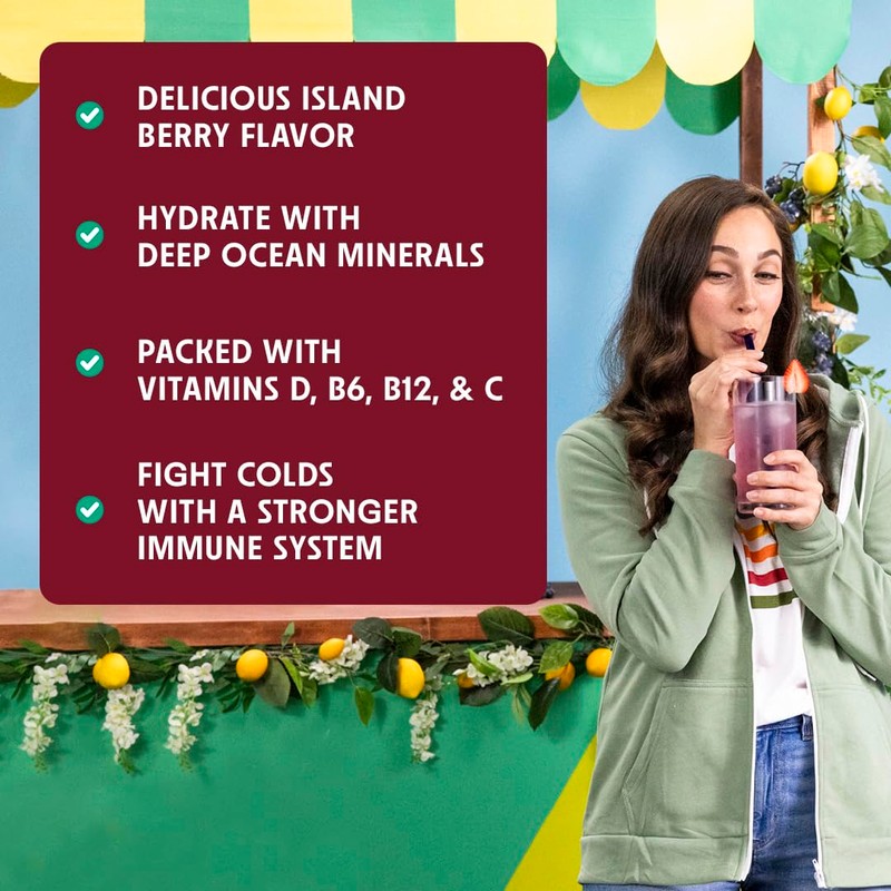 Immunity + Hydration Electrolyte Drink | Elderberry & Zinc Immune