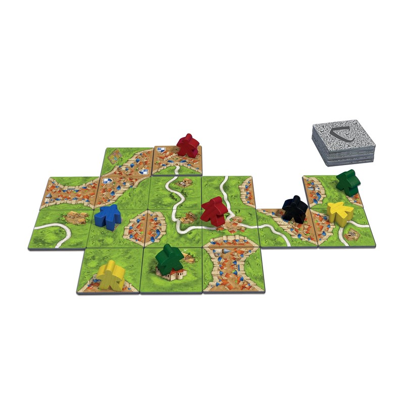 Carcassonne Board Game (BASE GAME) - Classic Tile-Laying Strategy for