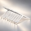 9-Piece Understring Radius Gauge Set for Guitar Setup